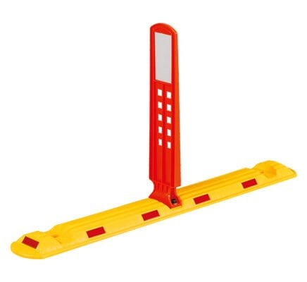 Uyarı Levhalı Şerit Düzenleme Sınırlama Butonu