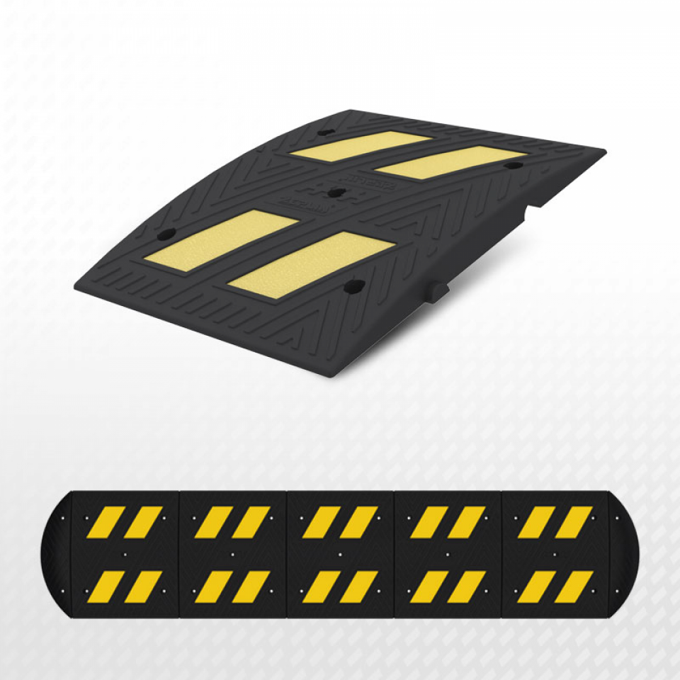 Kasis Hız Kesici Kauçuk Şaseli Yol Kasis Hız Kesici Kasis 60x50x4,5 cm