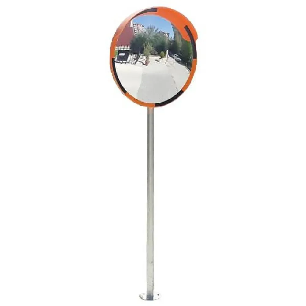 Direk Ayna Trafik Levha Direği Flanşlı Boru Trafik Otopark Ayna Direği (1.5 Metre)