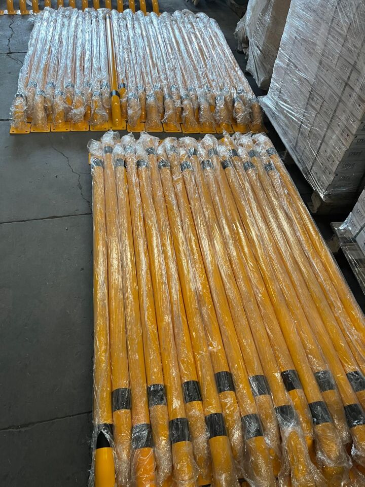 Araba Park Bariyerleri Araç Stoperi Otopark Stoperi Sonlandırma Bariyeri 200 cm Ø60mm Ø76mm