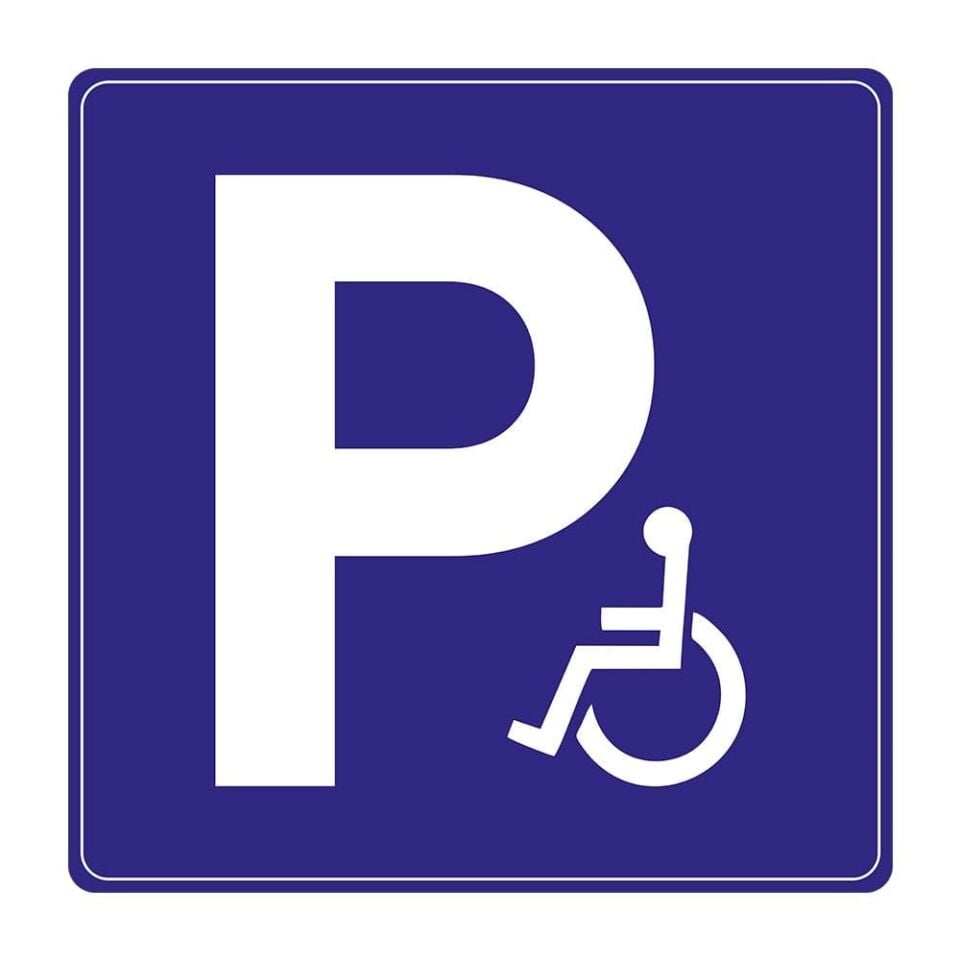 Engelli Araç Park Yeri Levhası