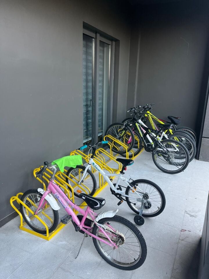 Bisiklet Park Yeri Bisiklet Parkı Park Alanı Demiri İmalatı Üretimi fiyatı Bisiklet Park Yeri Altılı