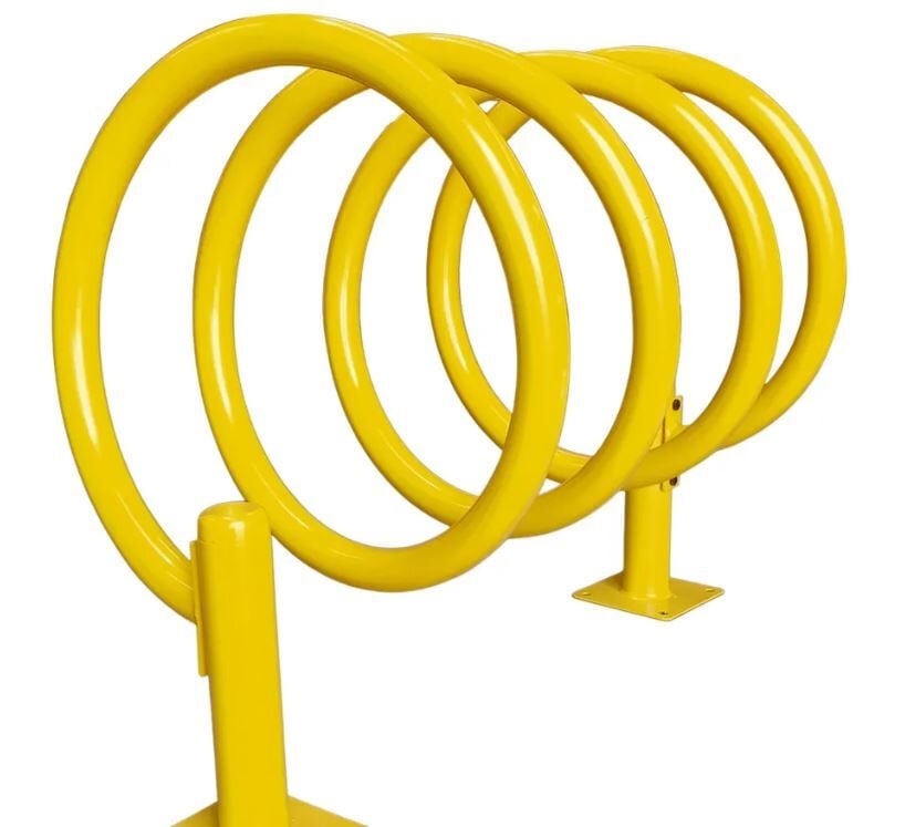 Spiral Bisiklet Park Yeri Bisiklet Park Alanı Bisiklet Parkı 5'li