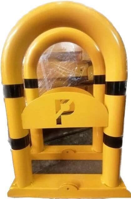 Kilitli Yatar Otopark Direği Kişisel Otopark Bariyeri Katlanır Demiri Fiyatı (5 ADET) Sarı