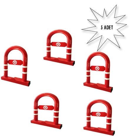 Kilitli Yatar Bariyer Katlanır Otopark Bariyeri Kişisel Araç Demiri Fiyatı 5 li