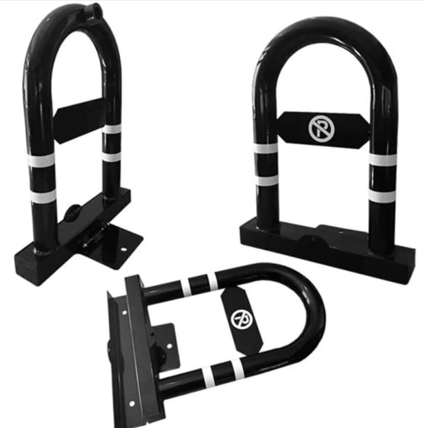 Kilitli Yatar Bariyer Katlanır Otopark Bariyeri Kişisel Araç Demiri Fiyatı Siyah(10lu)