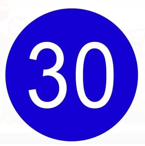 Mecburi Asgari Hız Levhası Mecburi Asgari Hız İşareti Nedir Anlamı TT-41a