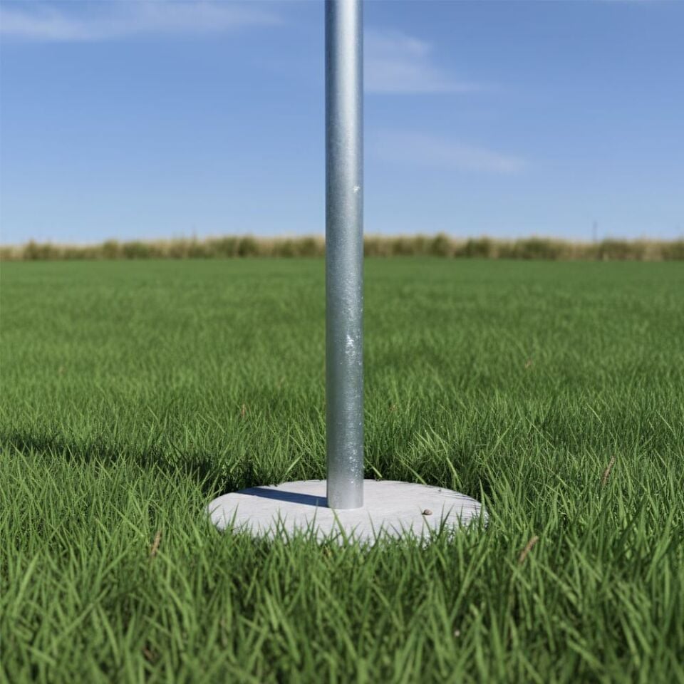 Galvaniz Yuvarlak Direk 3 metre 3 mm