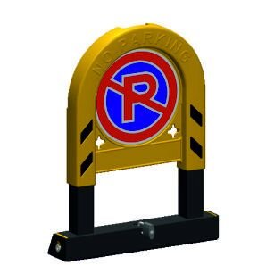 Kilitli Otopark Bariyeri (Baskılı)