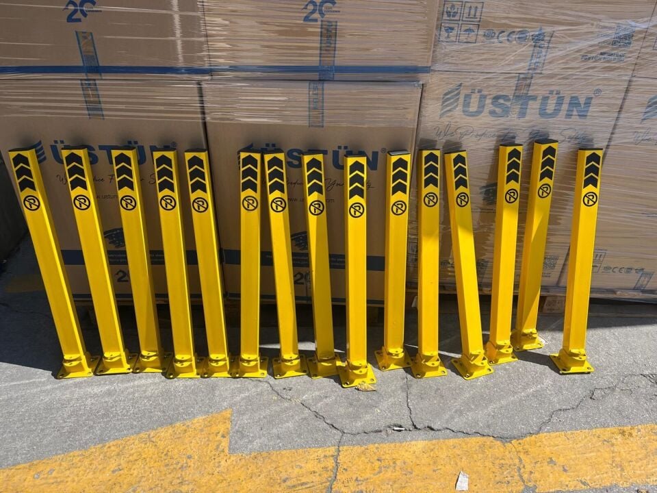 Kilitli Yatar Park Bariyeri Ankara Yatar Bariyer Kişisel Otopark Direği Fiyatı 60 cm (10 LU)