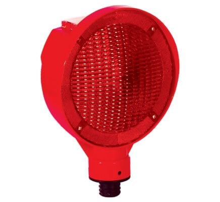 Güneş Enerjili Flaşörlü Uyarı Lambası Ledli Flaşör Uyarıcı Lamba Fiyatı (Kırmızı) Evelux 11827 FL K