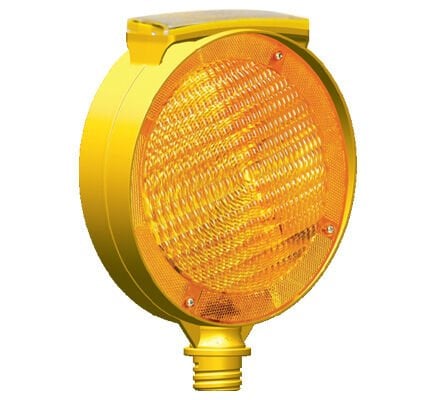 Güneş Enerjili Flaşörler Solar Trafik İkaz Flaşör Ledli Lamba Fiyatı Uyarıcı (Sarı) Evelux 11814 FL S