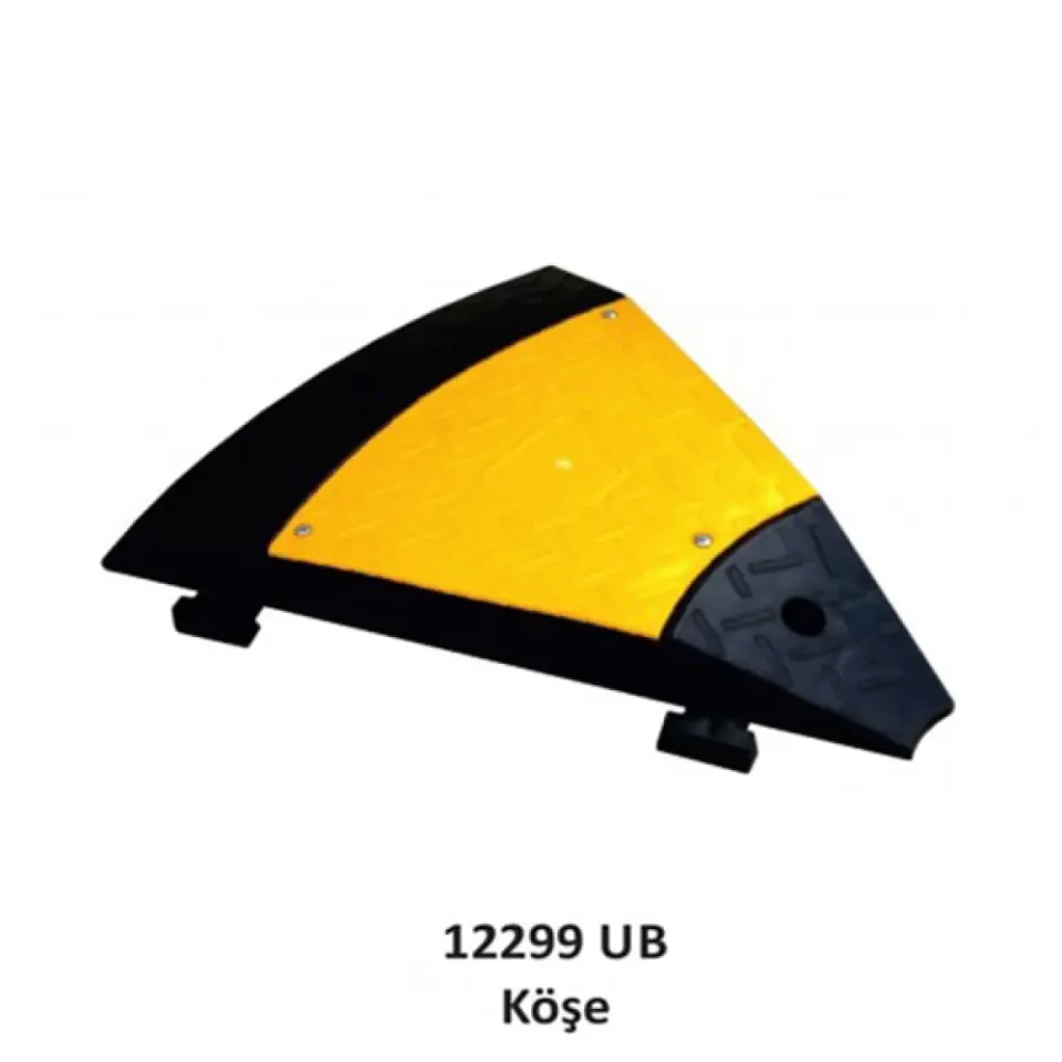 Kablo Koruma Kasisi Kablo Kanallı  Hortum Koruyucu ,Kasisi Hız Kesici Kauçuk Kasis 600x500x75mm 12299 UB