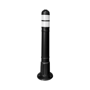 Refüj Dubası Plastik Refüj Ayırıcı Duba Yol Ayırıcı Kaldırım Dubası Evelux 80 cm SİYAH