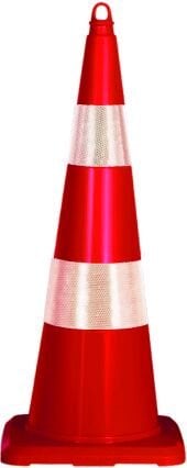 90 cm Duba Plastik Trafik Konisi Huni Esnek Yol Otopark Dubası Fiyatı