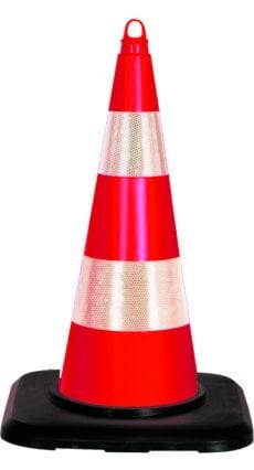 90 cm Agırlıklı Duba Plastik Trafik Konisi Huni Esnek Yol Otopark Dubası Fiyatı