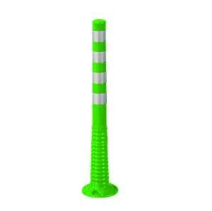 Esnek Delinatör TPE/TPU Şerit Ayırıcı  100 cm x 80 mm (Yeşil)