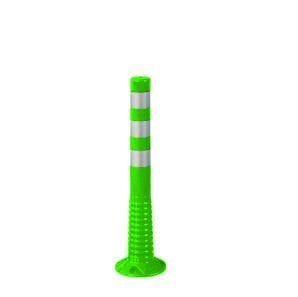 Esnek Delinatör TPE/TPU Şerit Ayırıcı  75 cm x 80 mm (Yeşil)