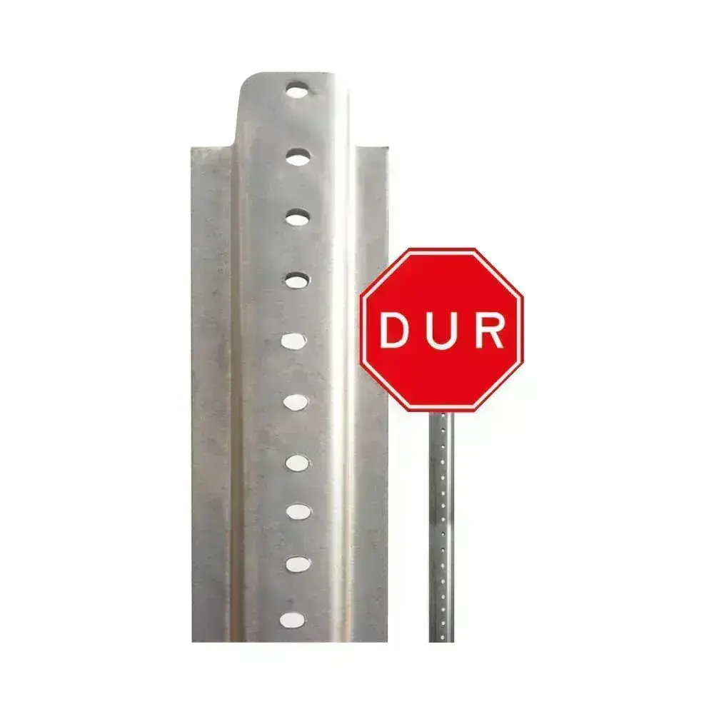 Omega Direk Birim Fiyat Trafik Levha Direği Üretimi İmalatı 2 Metre 3mm