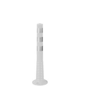 Esnek Delinatör TPE/TPU Şerit Ayırıcı  75 cm x 80 mm (Beyaz)