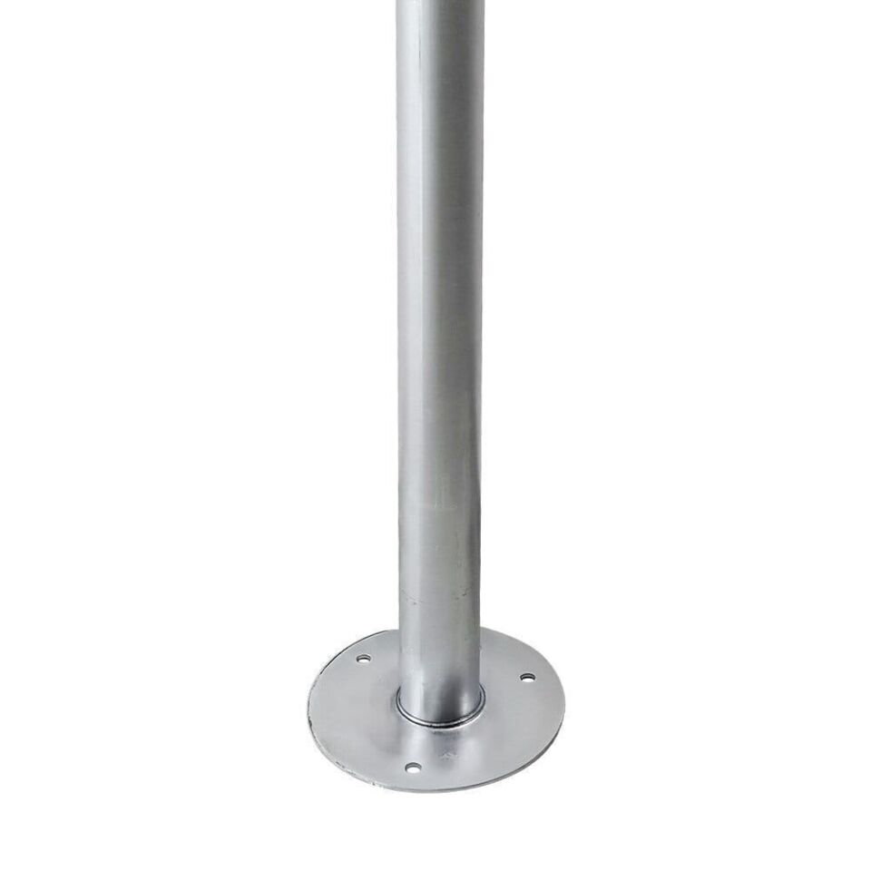 Levha Direği Galvanizli Trafik Levha Direği Otopark Aynası Direği 3 Metre Q76 mm