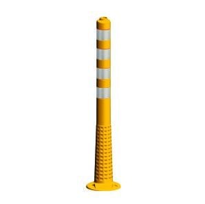 Esnek Delinatör 100 cm  x 80 mm TPE (Soketli)(Sarı)