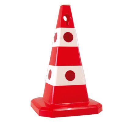 Ultra Klasik Kedi Gözlü  Trafik Konisi Fiyatı Otopark Duba Trafik Konisi Ucuz Yol Uyarı Konisi 60 cm