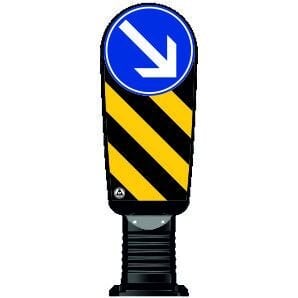 Esnek Refüj Başı Levhaları 100 cm x300 mm