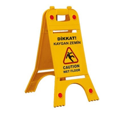 Reklam Dubası Fiyat Uyarı Duba Ultra Levhalı Uyarı Reklam Dubası