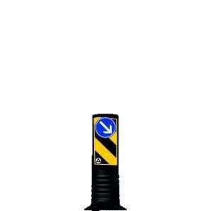 Esnek Refüj Başı Levhaları 45 cm x100 mm