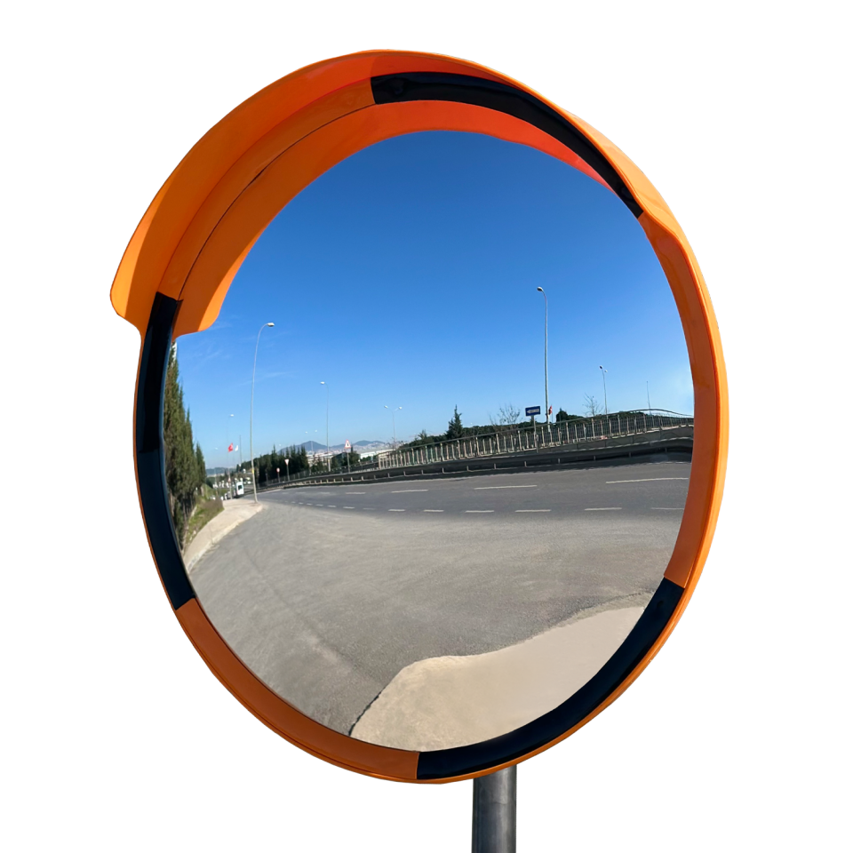 Otopark Giriş Çıkış Aynası Güvenlik Aynası Bombeli Trafik Güvenlik Aynası 80 cm