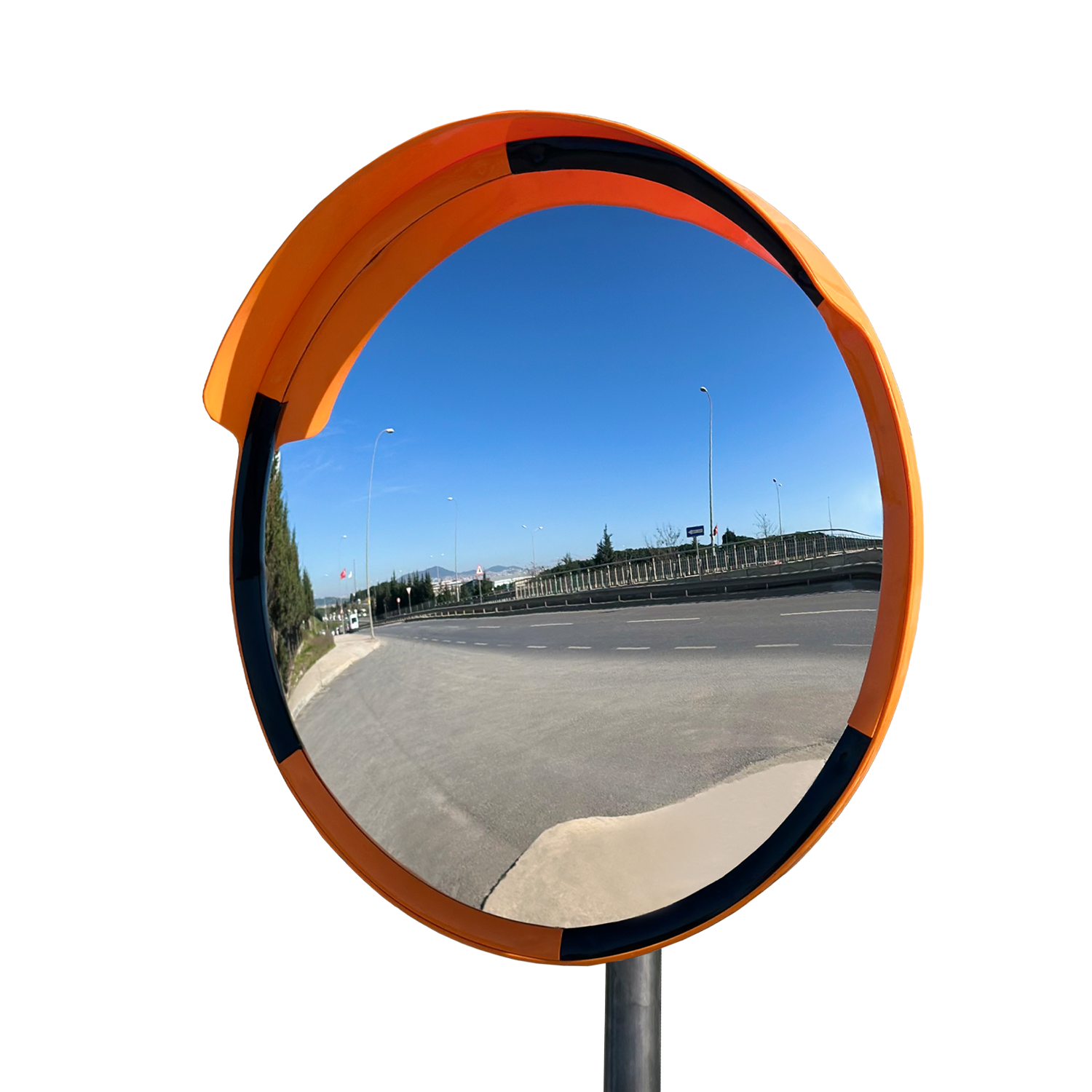 Otopark Kör Nokta Aynası Trafik Ayna Direği Trafik Güvenlik Aynası Bombeli Trafik Güvenlik Aynası 60 cm