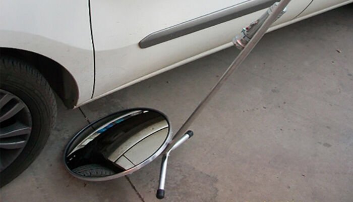 Kol Destekli  Araç  Altı  Kontrol  Aynası 30 cm