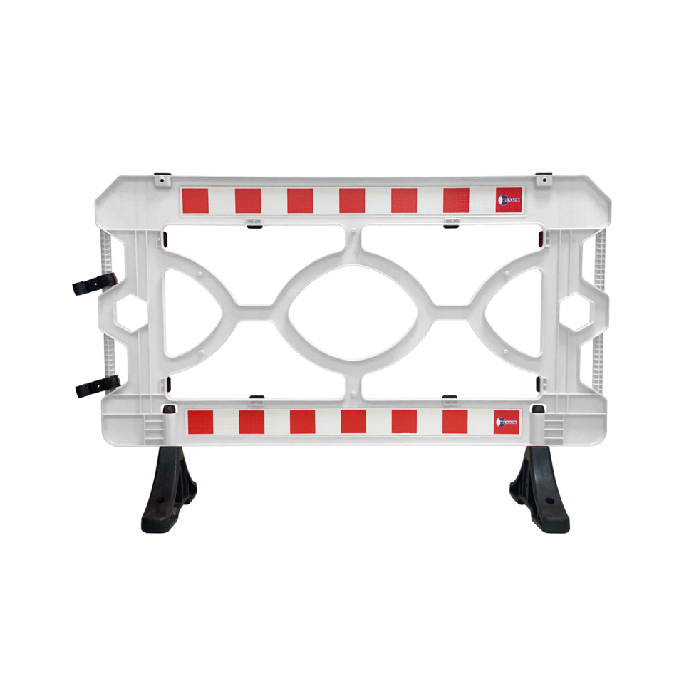 Güvenlik Barikatları 100x150 cm  Beyaz