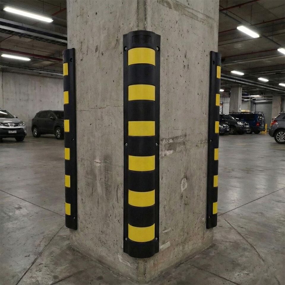 Otopark Kolon Köşe Koruyucu Oval Tip