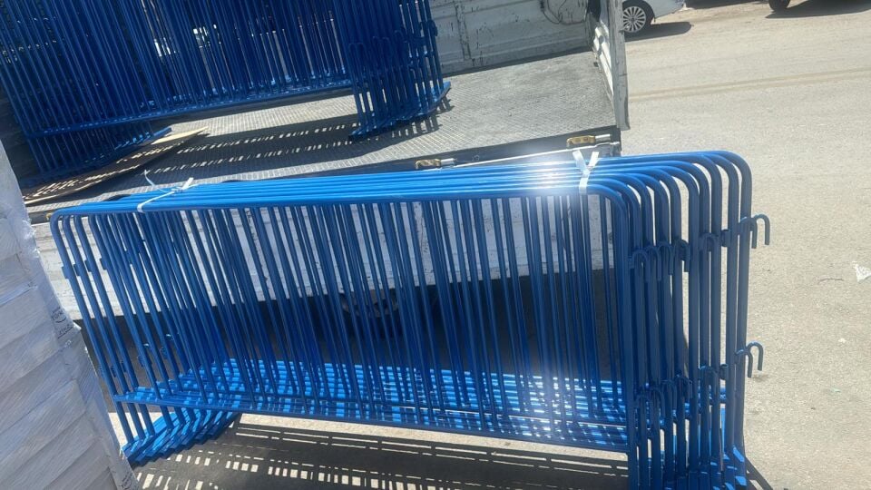 Demir  Bariyer Zabıta Bariyeri Mavi