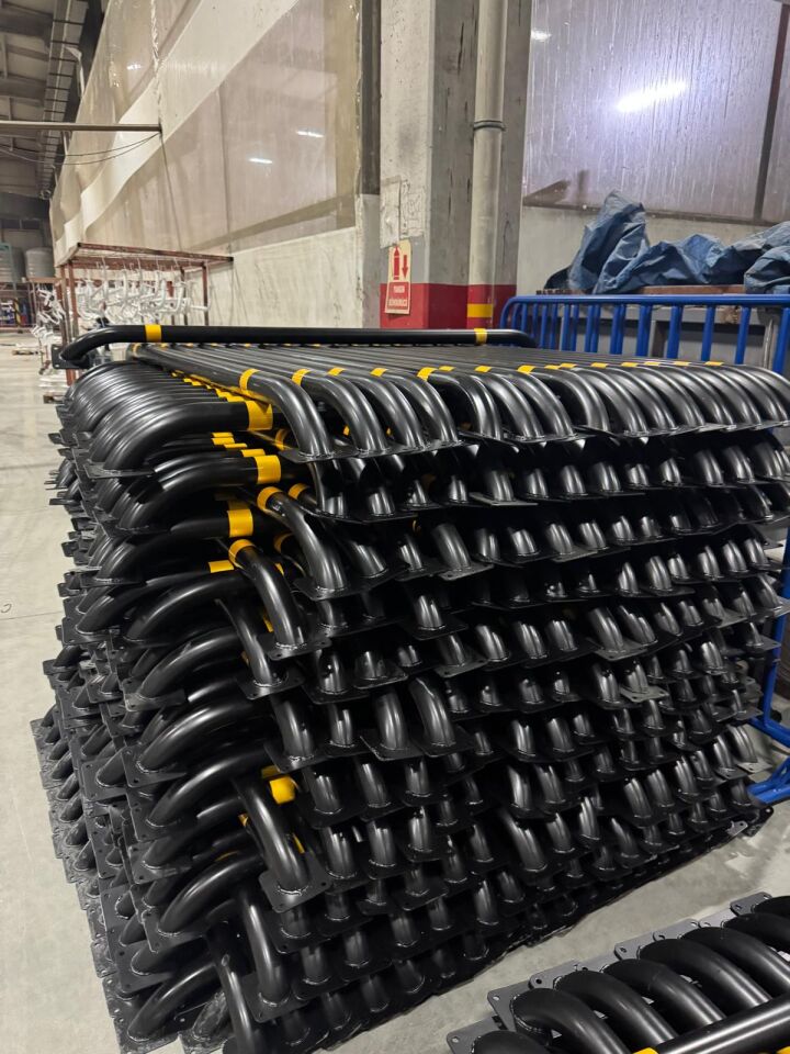 Araç Stoperi Otopark Stoperi Sonlandırma Bariyeri 200 cm Ø60mm