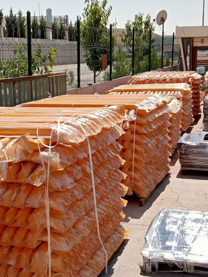 Araç Stoperi Otopark Stoperi Sonlandırma Bariyeri 200 cm Ø60mm