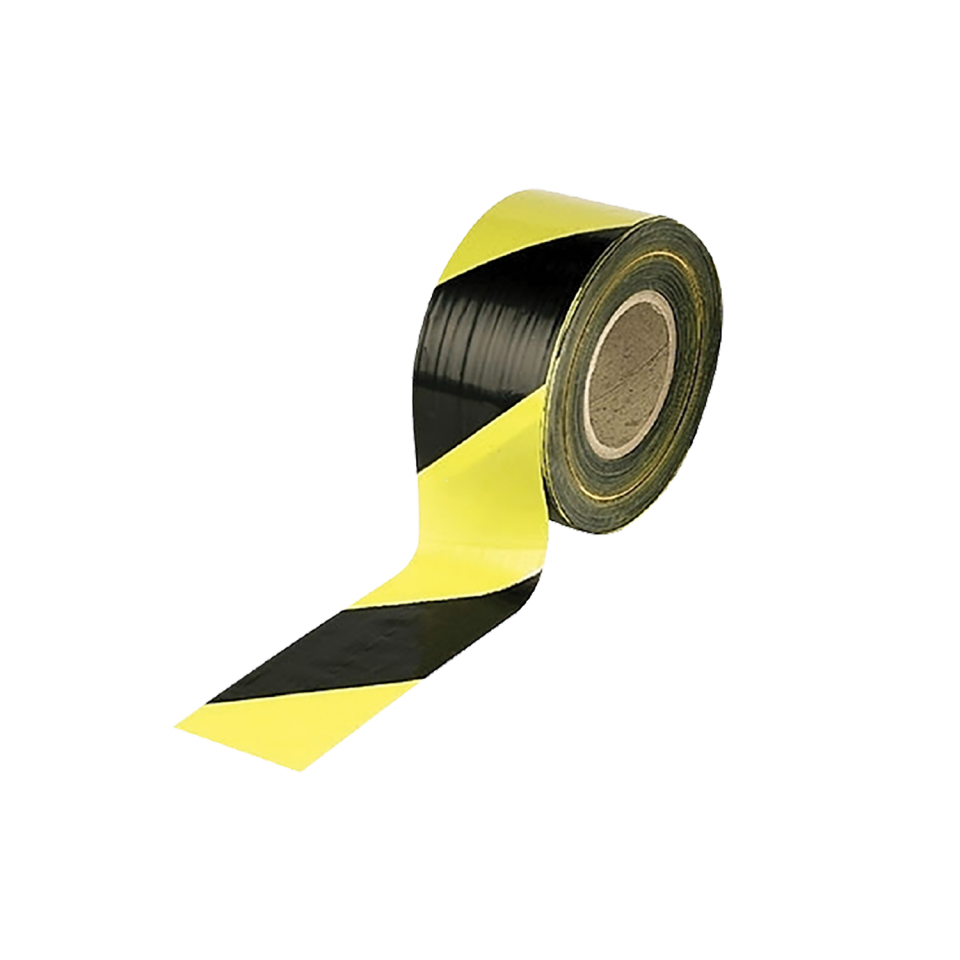 İkaz Şeridi Sarı Siyah 200m