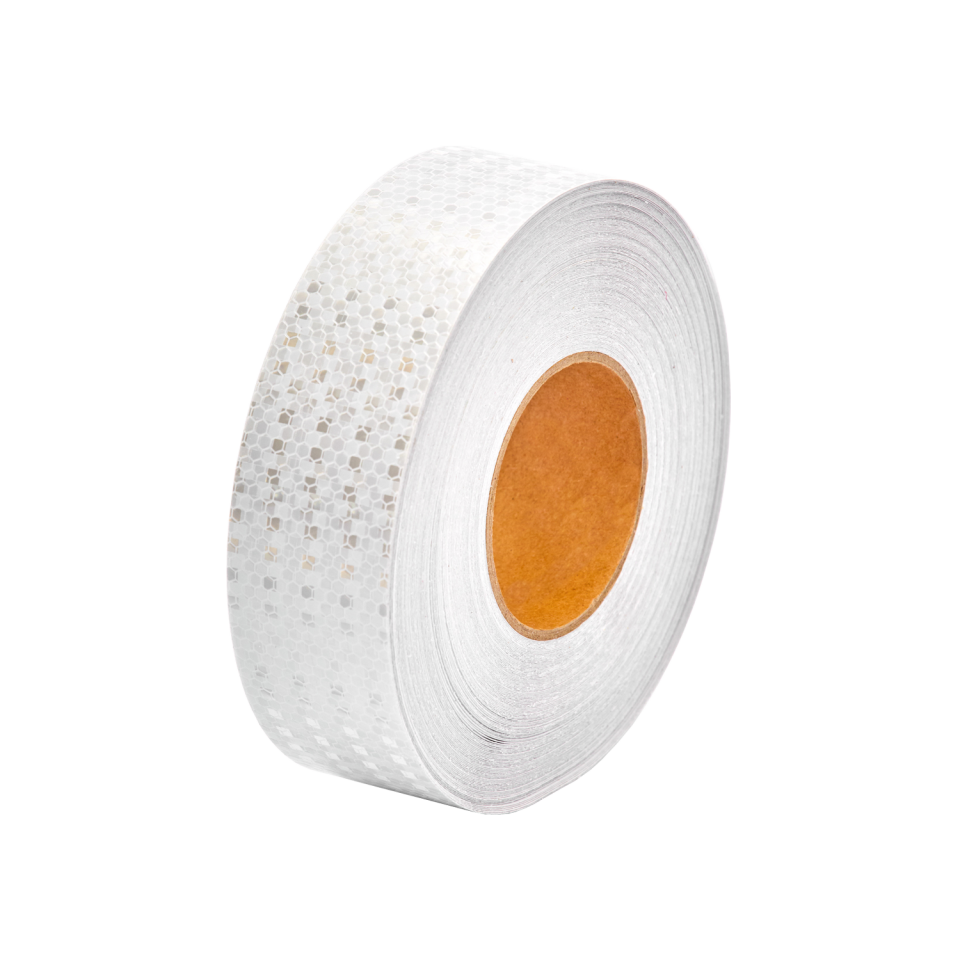 Reflektif Bant   46m (10 cm)  Beyaz Petekli