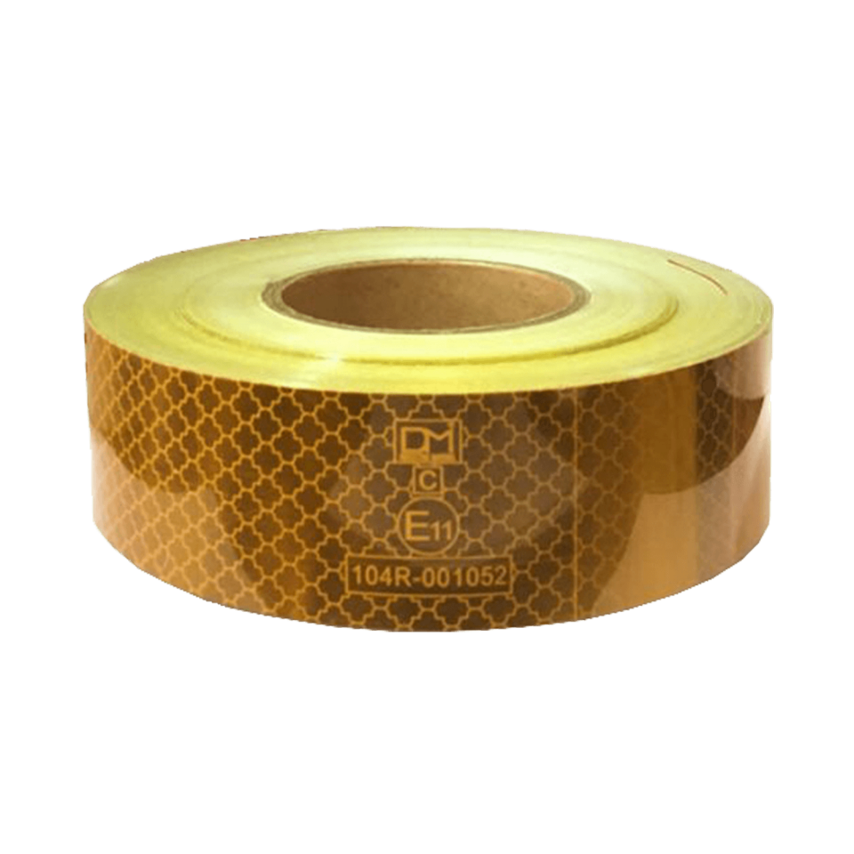 Reflektif Bant   46m (5 cm)  Sarı