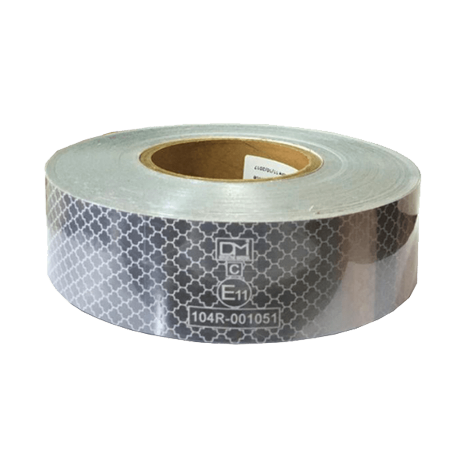 Reflektif Bant   46m (5 cm)  Gümüş Gri