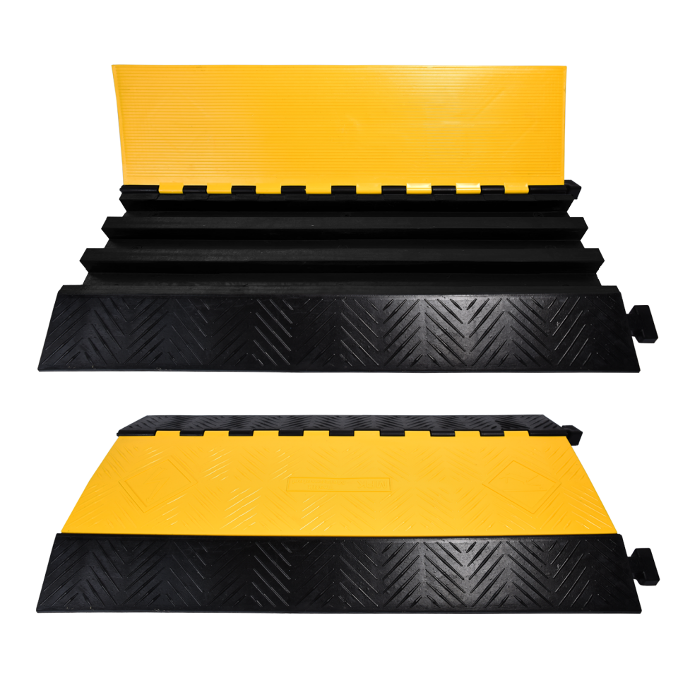 5 Kanallı Kablo Koruma Kasisi Kablo Kanallı  Hortum Koruyucu ,Kasisi Hız Kesici Kauçuk Kasis