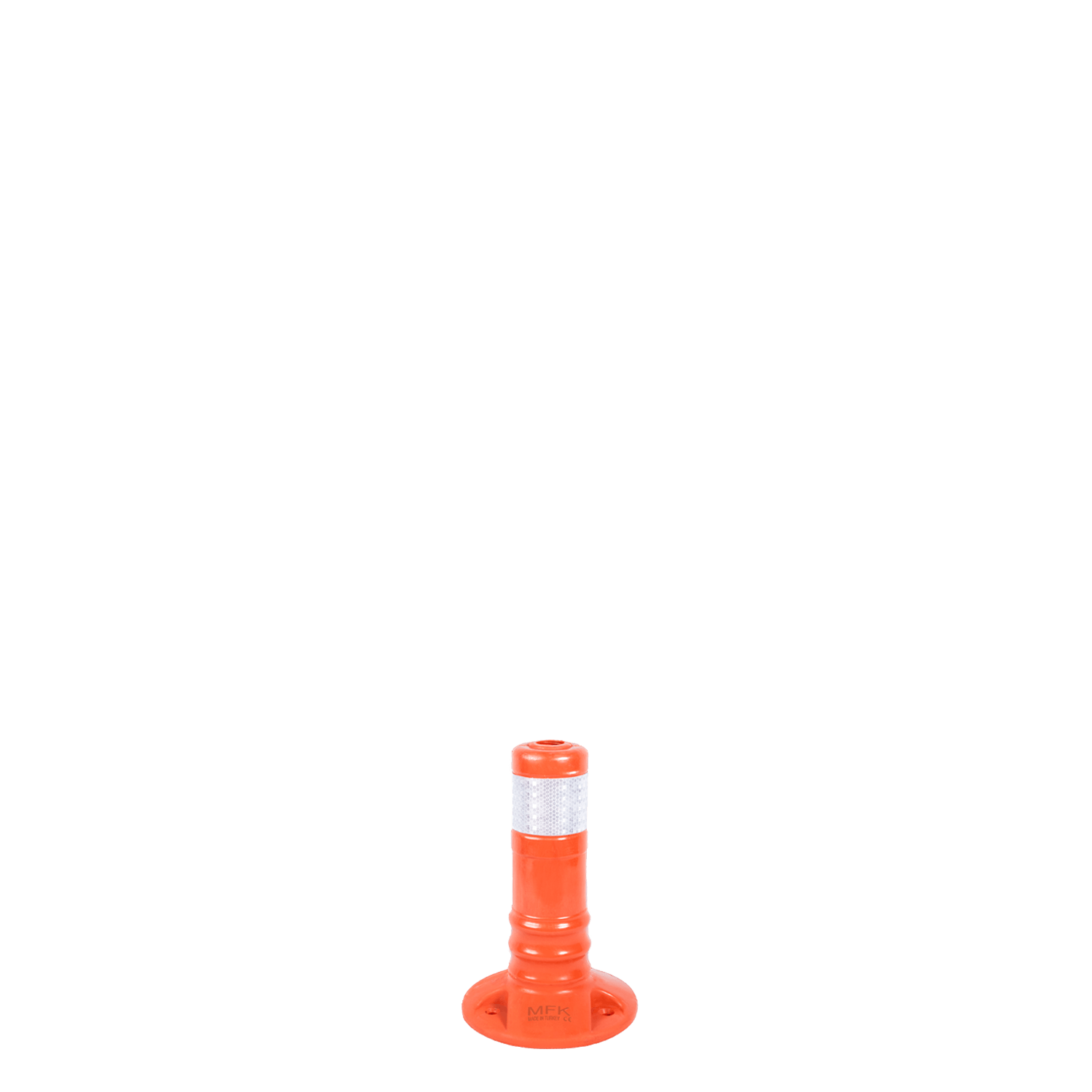 Esnek Delinatör TPE  Şerit Ayırıcı 30 cm  (Turuncu) Ekonomik