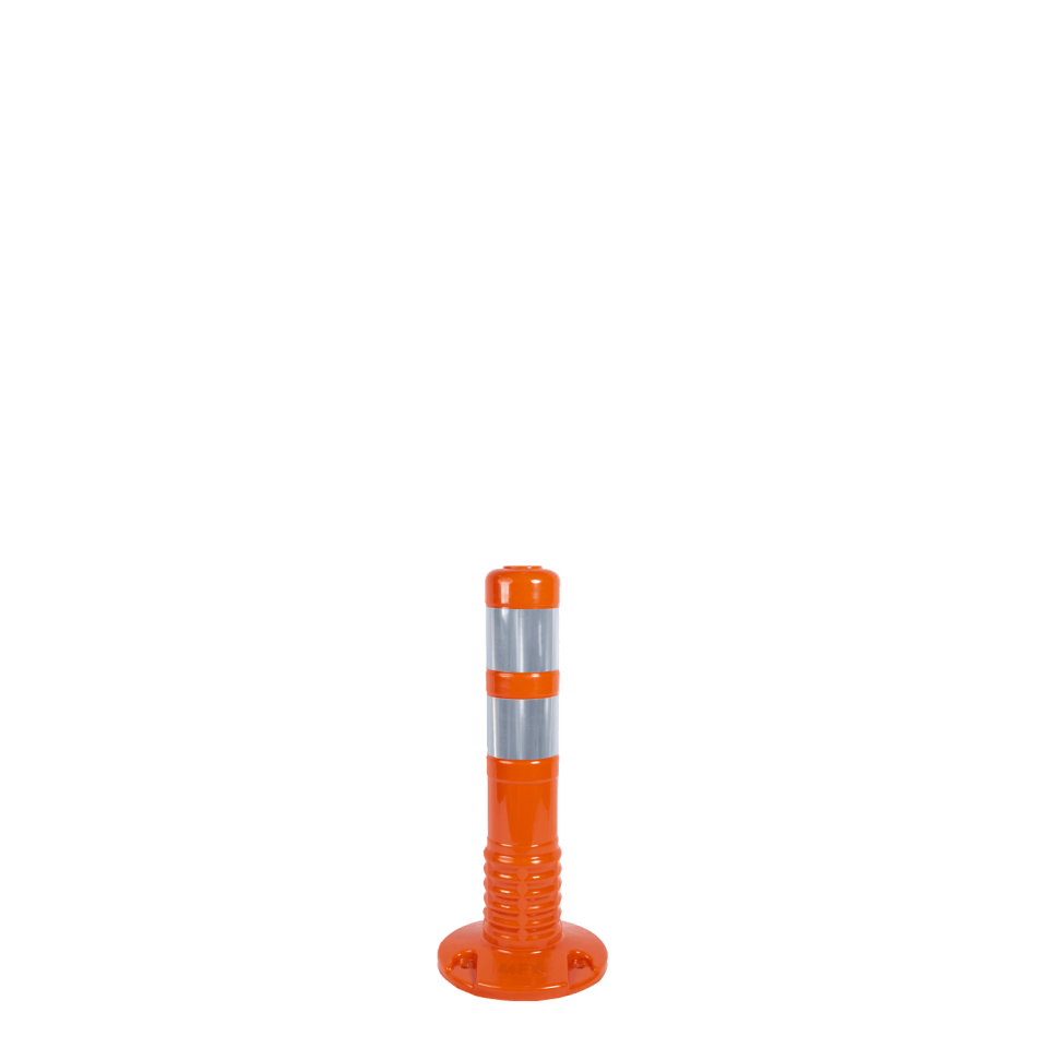 Delinatör Ölçüleri Şerit Ayırıcı  Trafik Yol Delinatör Esnek Delinatör 45 cm  TPU (Turuncu)