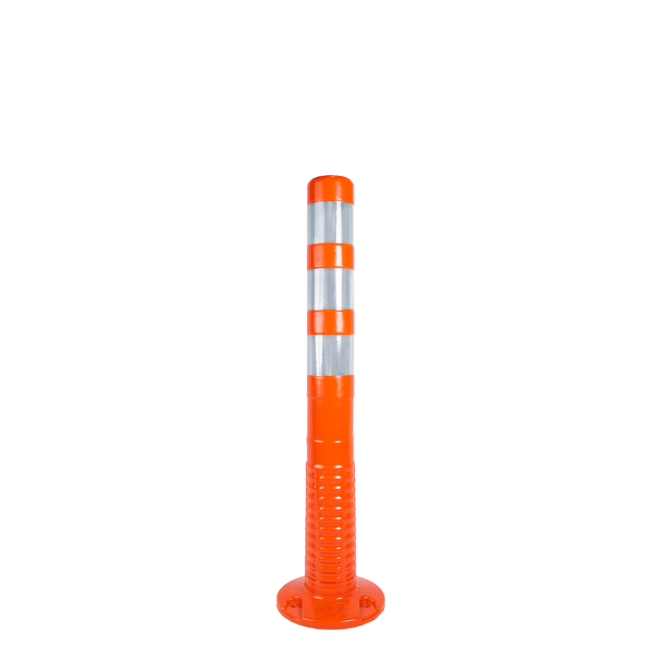 Delinatör Ölçüleri Şerit Ayırıcı  Trafik Yol Delinatör Esnek Delinatör 75 cm  TPU (Turuncu)