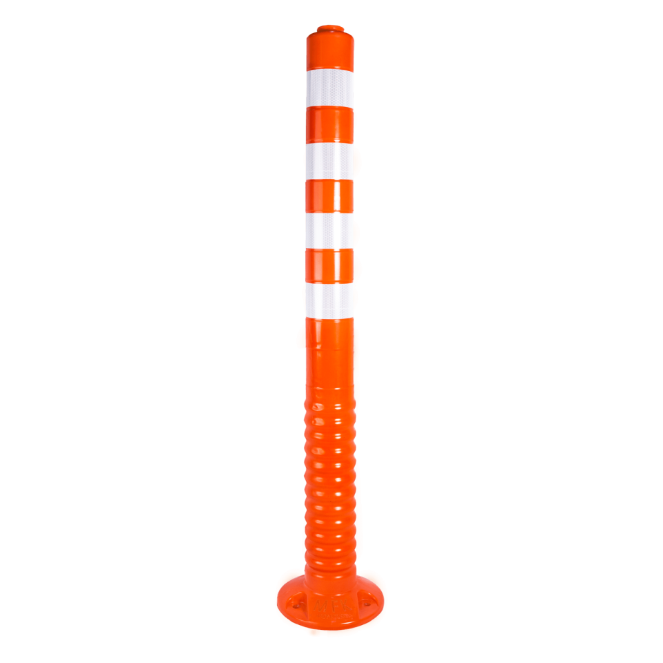 100 cm Delinatör Ölçüleri Şerit Ayırıcı  Trafik Yol Delinatör Esnek Delinatör  TPU