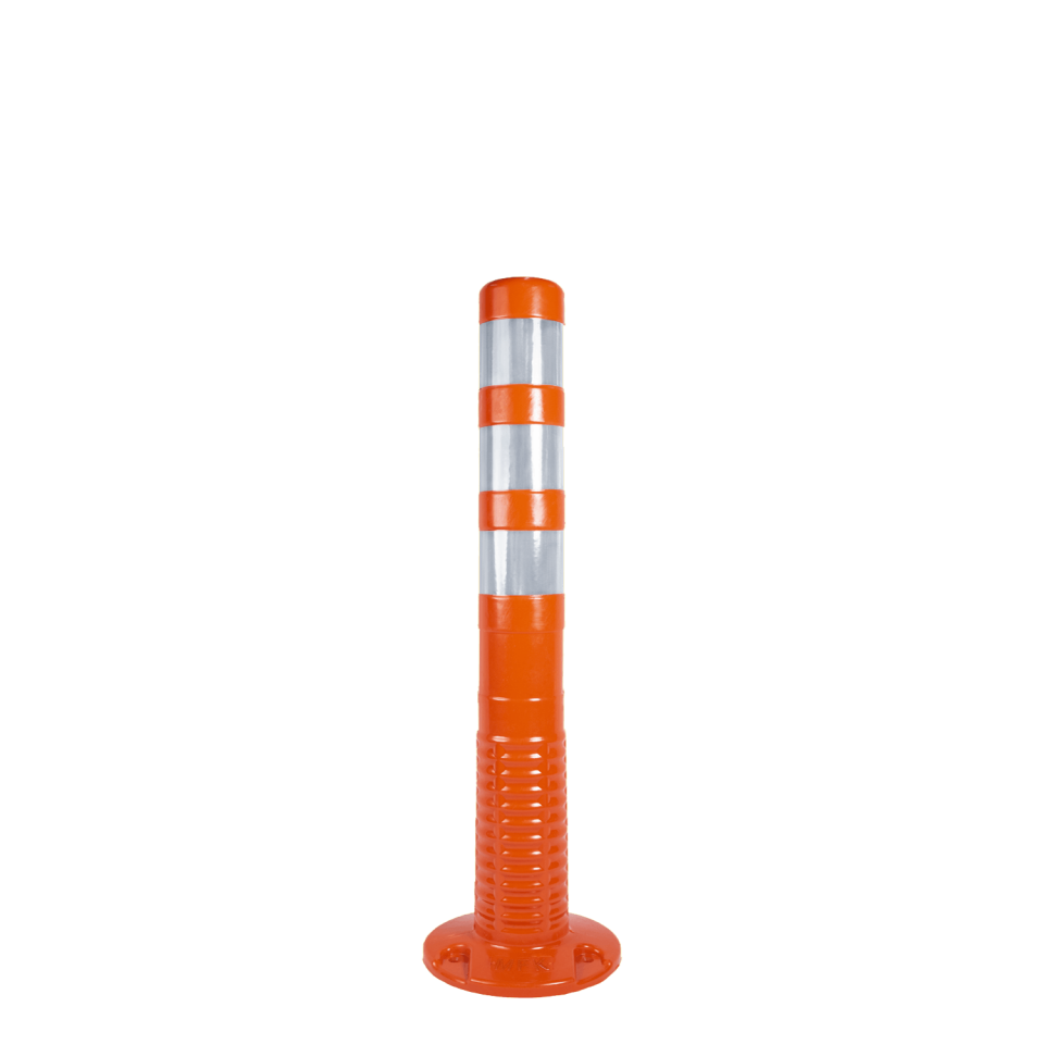 TPU Delinatör 75 CM ( Ø 110 )  Şerit Ayırıcı  Trafik Yol Delinatör Esnek Delinatör