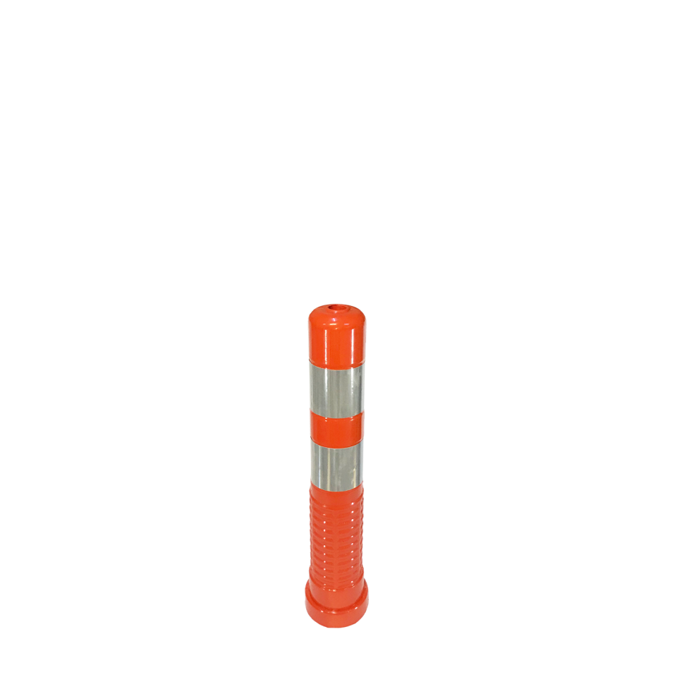 Tabansız Delinatör En Ucuz Delinatör Plastik Otopark Trafik Esnek Delinatör TPE  Şerit Ayırıcı 45 cm  (Turuncu) Ekonomik