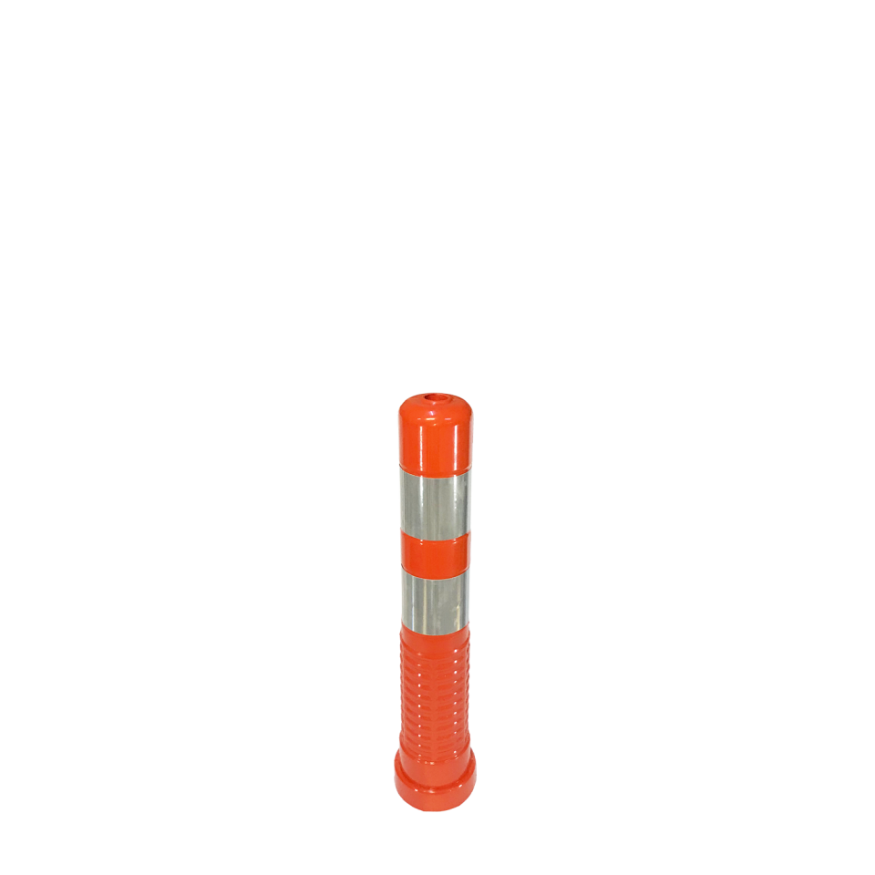 Tabansız Delinatör En Ucuz Delinatör Plastik Otopark Trafik Esnek Delinatör TPE  Şerit Ayırıcı 45 cm  (Turuncu) Ekonomik